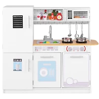 Toddler Pretend Play Kitchen Toy, Stove for 3+ Boys and Girls - White