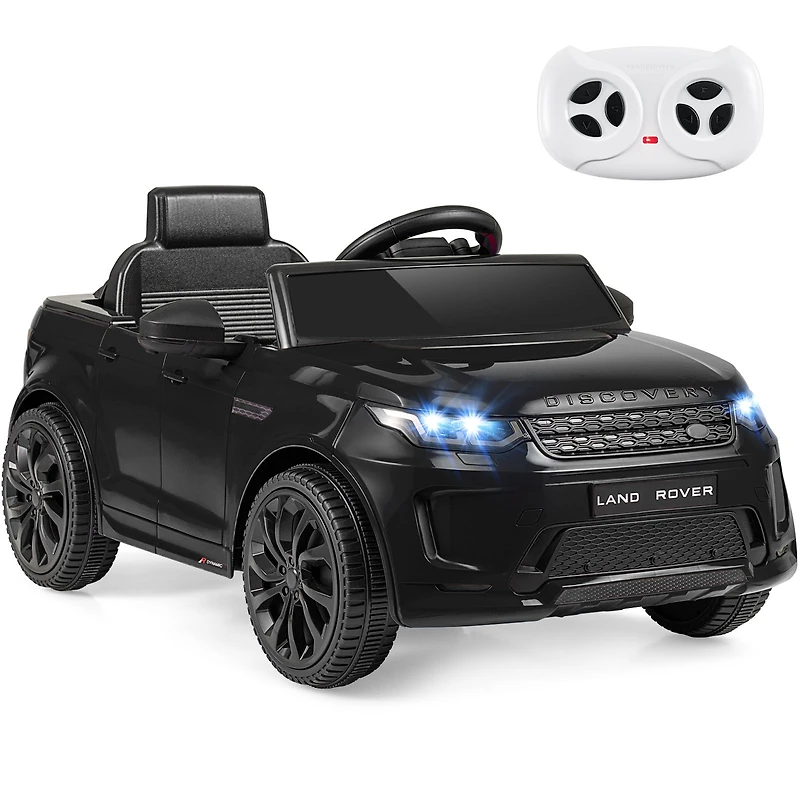 Voiture électrique pour enfants Land Rover sous licence, alimentée par une batterie 12 V