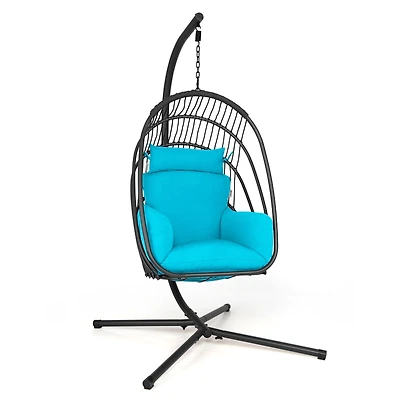 Fauteuil œuf suspendu pliable