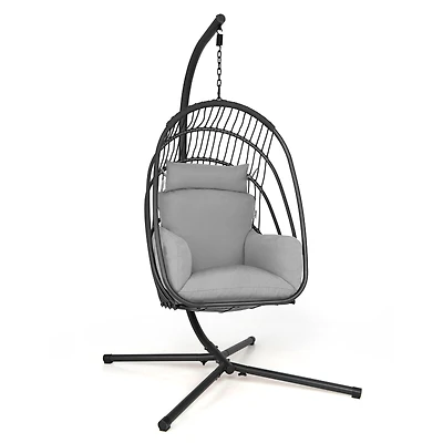 Fauteuil œuf suspendu pliable