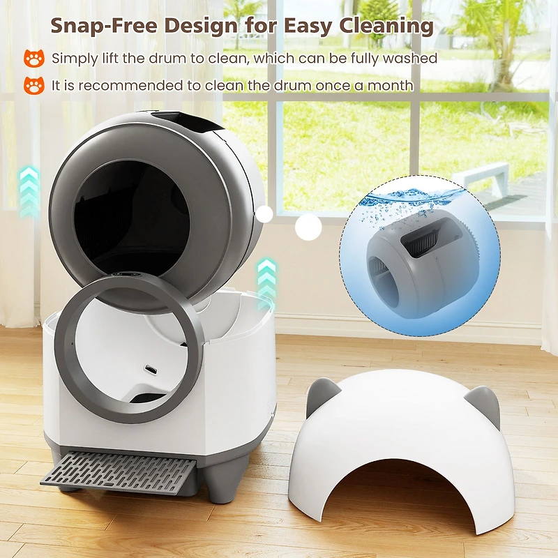 Self-Cleaning Litter Box