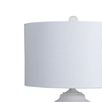 Tasha Table Lamp - White