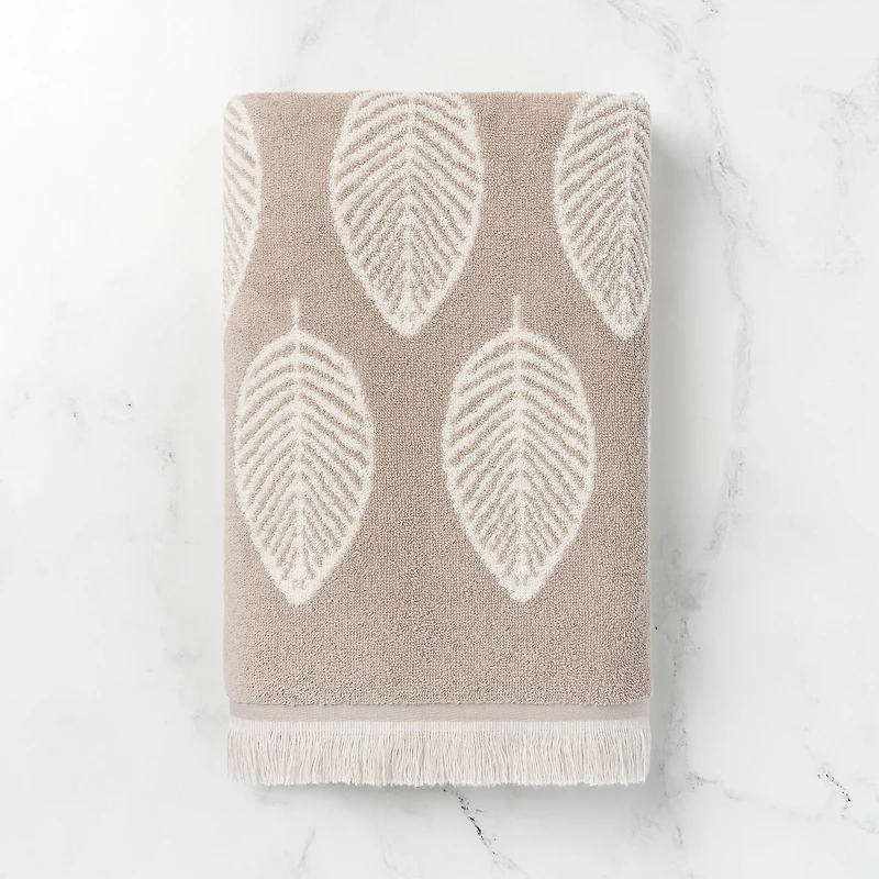 Leaves Bath Towel