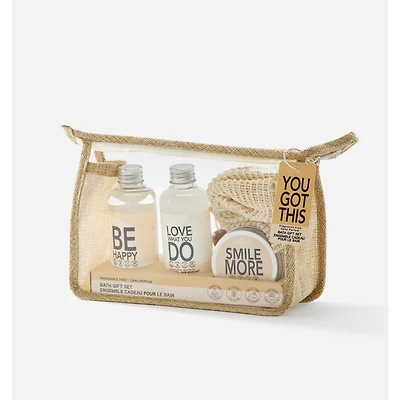 Fragrance Free Bath Gift Set