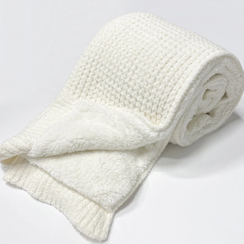 Ember Reversible Sherpa Throw