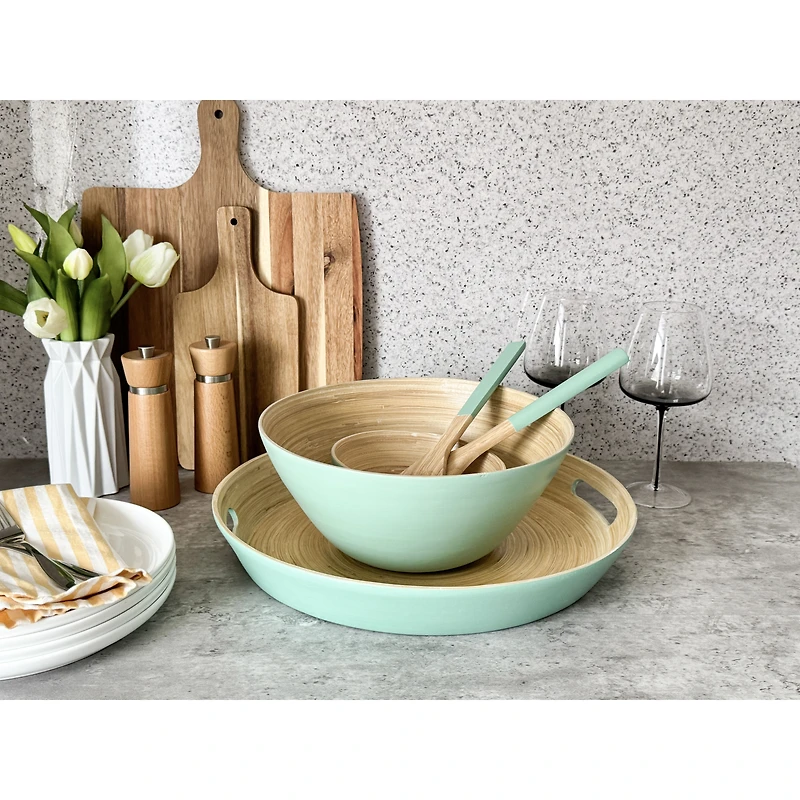 Large Deep Bowl 12" - Turquoise