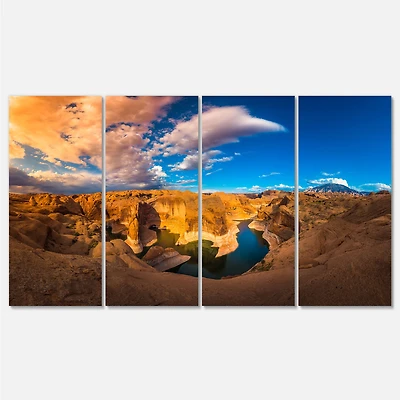 Reflection Canyon Lake Powell  Canvas Wall Art