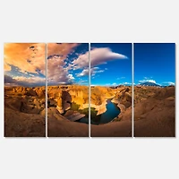 Reflection Canyon Lake Powell  Canvas Wall Art