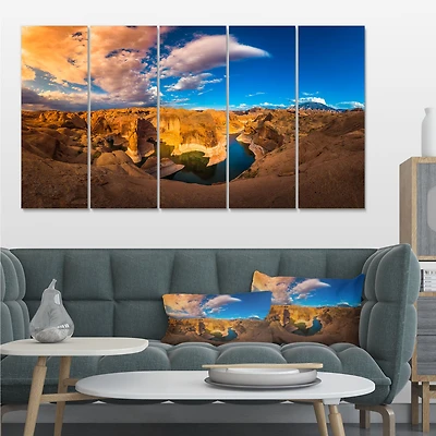 Reflection Canyon Lake Powell  Canvas Wall Art