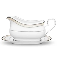 Montvale Platinum Gravy with Tray by Noritake