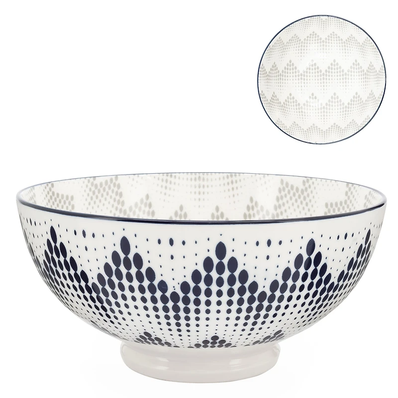 Kiri Porcelain Bowl 8'' by Torre & Tagus