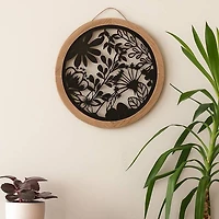 Art mural Cercle floral
