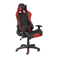 Sorrento Gaming Chair with Tilt & Recline - Black/Red