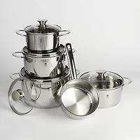 Henckels Biarritz Cookware Set, 10 Pieces