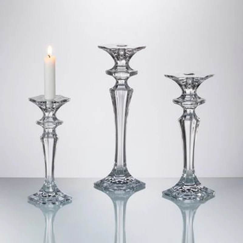 Crystal Bohemia Luxor Candlestick 30.5cm by Brillant
