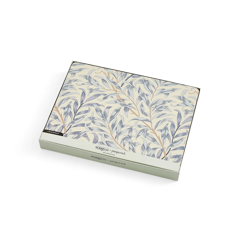 Set of 4 Willow Bough Blue Placemats by Pimpernel