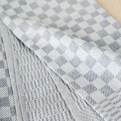 Jacquard Chess Linge à vaisselle, ensemble de 2