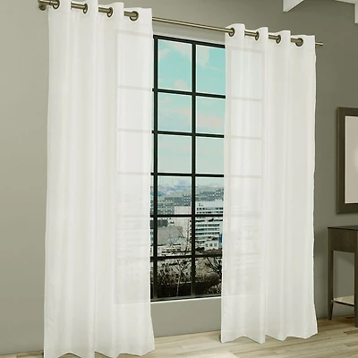 Elegance Sheer Grommet Curtain