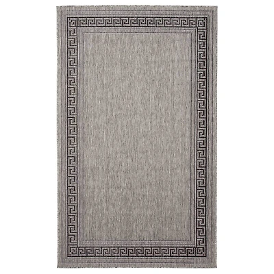 Versach Traditional Grey Area Rug