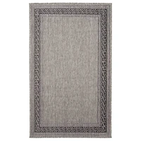 Versach Traditional Grey Area Rug