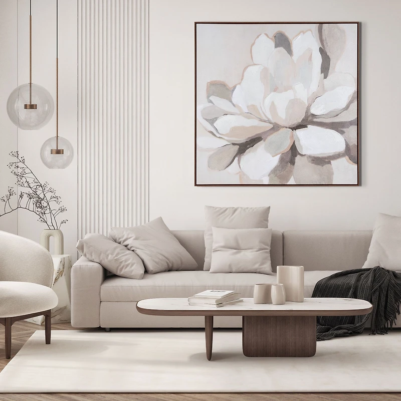 Maycomb Blume Hand painted Canvas