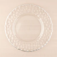 Ari Silver Rim Charger Plate - 32cm