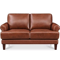 Dawn Leather Loveseat