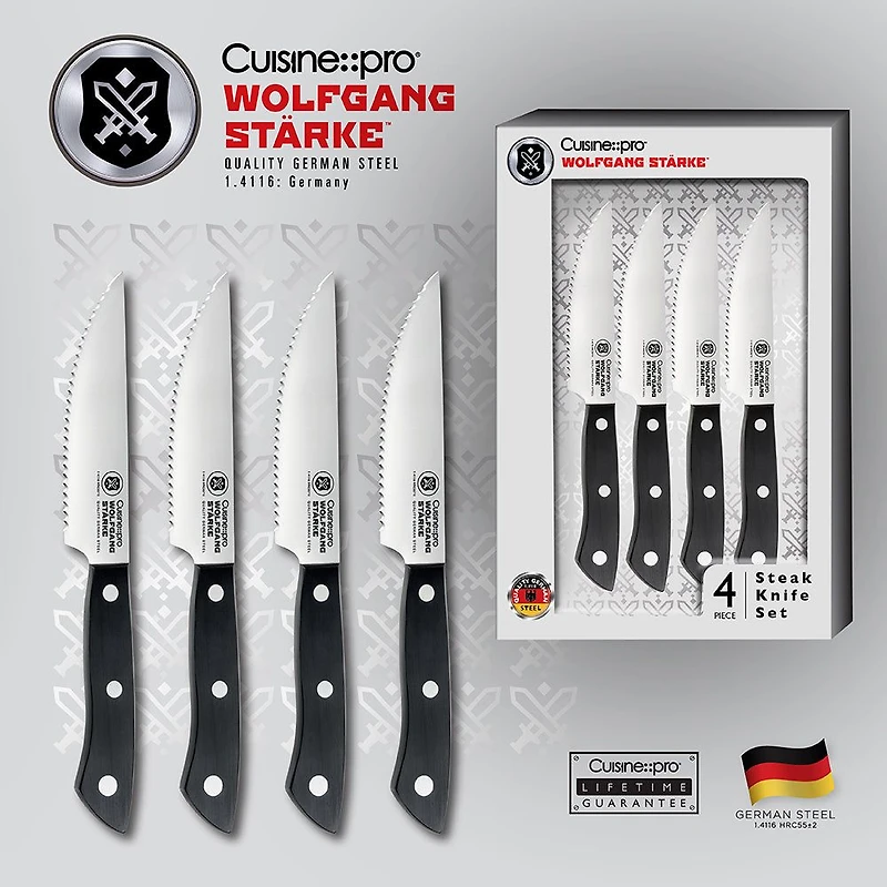 Wolfgang Starke Steak Knife, Set of 4