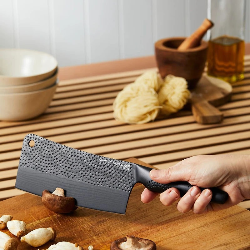 iD3 Black Samurai Cleaver 17cm