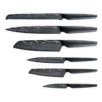 iD3 Black Samurai Gozen Knife Block 7-Piece
