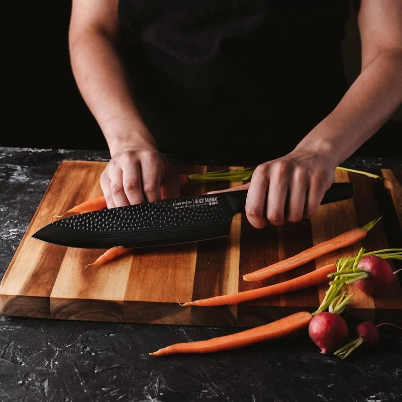 iD3 Black Samurai Sakai Knife Block 7-Piece