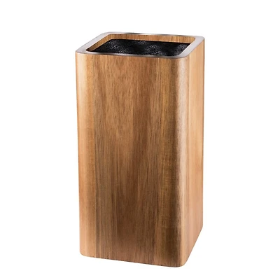 Universal Square Knife Block Acacia
