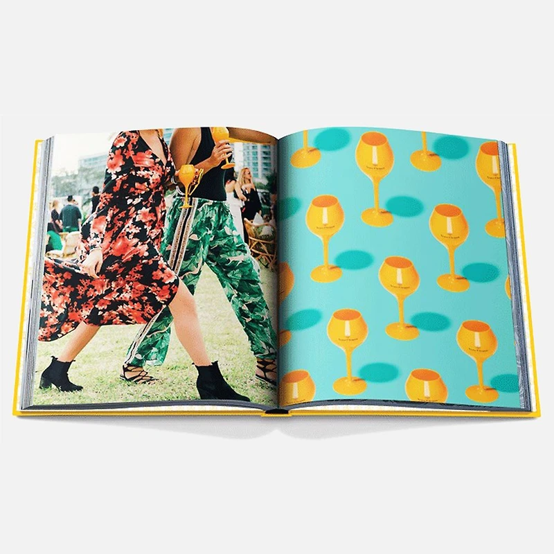 Beau livre de photographies décoratif par Assouline - « Veuve Clicquot »