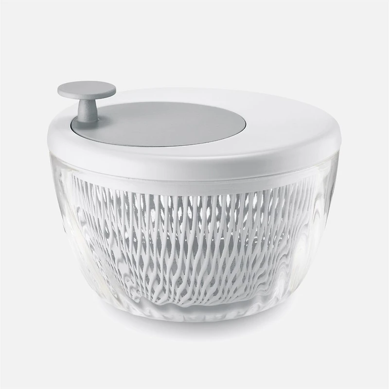 Spin&Store White Salad Spinner with Lid (26cm)