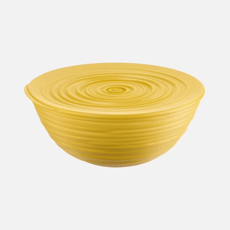 Mustard Yellow Tierra Bowl with Lid (25 cm)