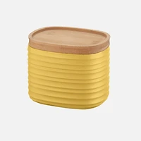 Mustard Yellow Tierra Storage Jar (11 cm) 