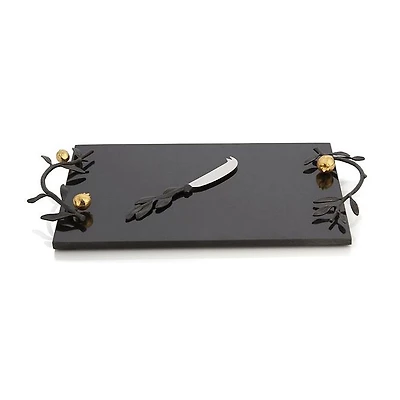 Michael Aram Pomegranate Cheese Board & Knife