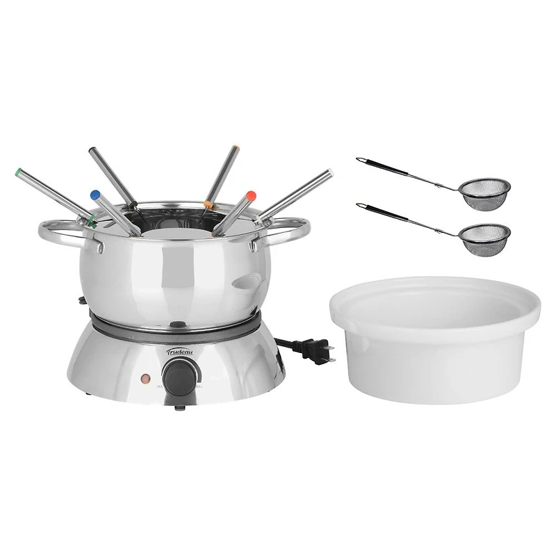 Trudeau Alto Electric Fondue Set