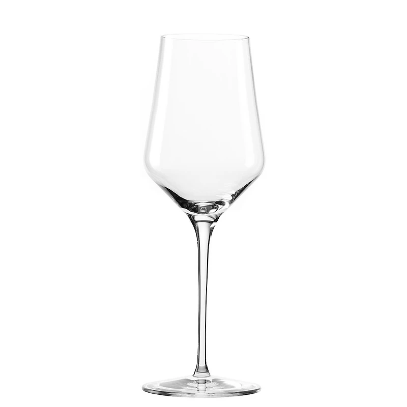 Elegant White Wine Glasses, Set of 6 - 13.5oz