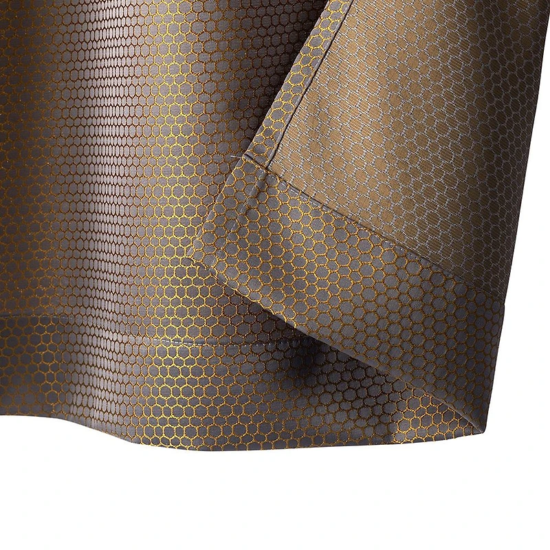 Rideau à œillets jacquard « Ruche »