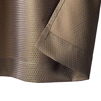 Rideau à œillets jacquard « Ruche »