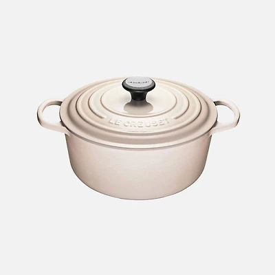 Cocotte en fonte Le Creuset ronde 5,3 L - Meringue