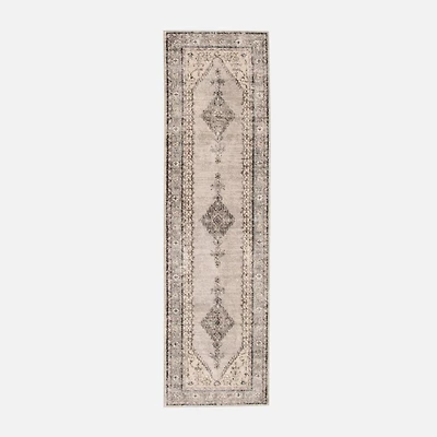 Bijani Ivory Rug - 31" x 98"