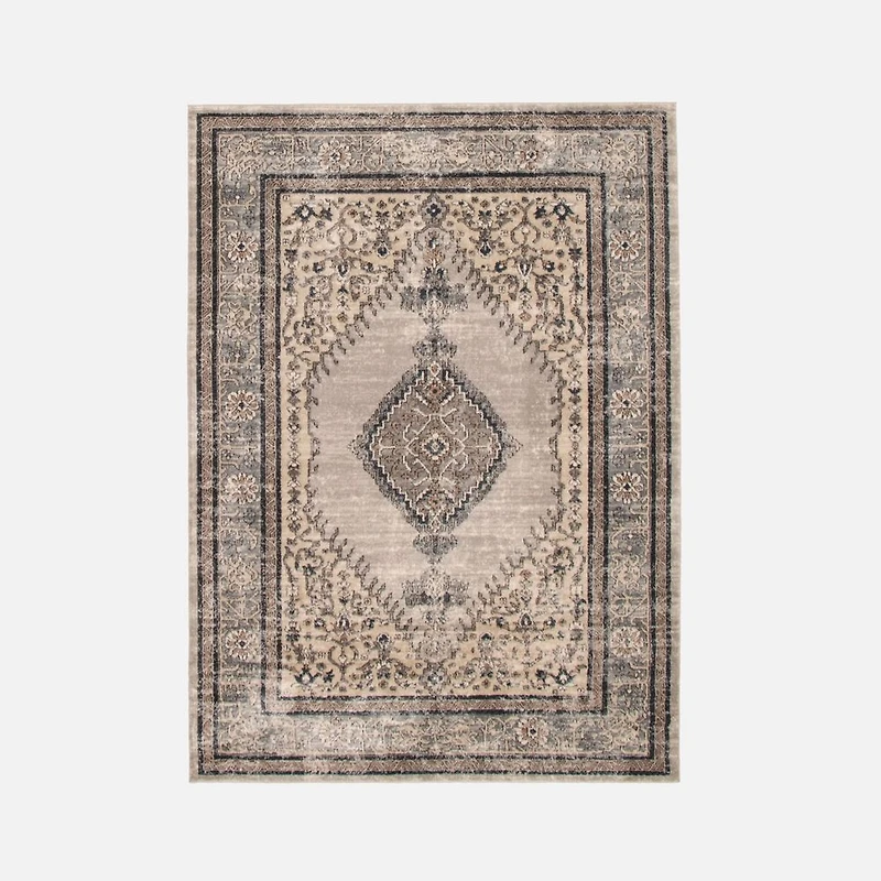 Bijani Ivory Rug - 79" x 114"