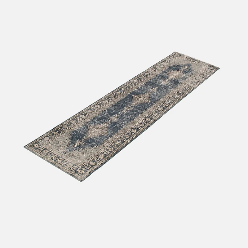 Tapis « Bijani » bleu - 31 po x 98 po