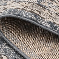 Tapis « Bijani » bleu - 31 po x 98 po