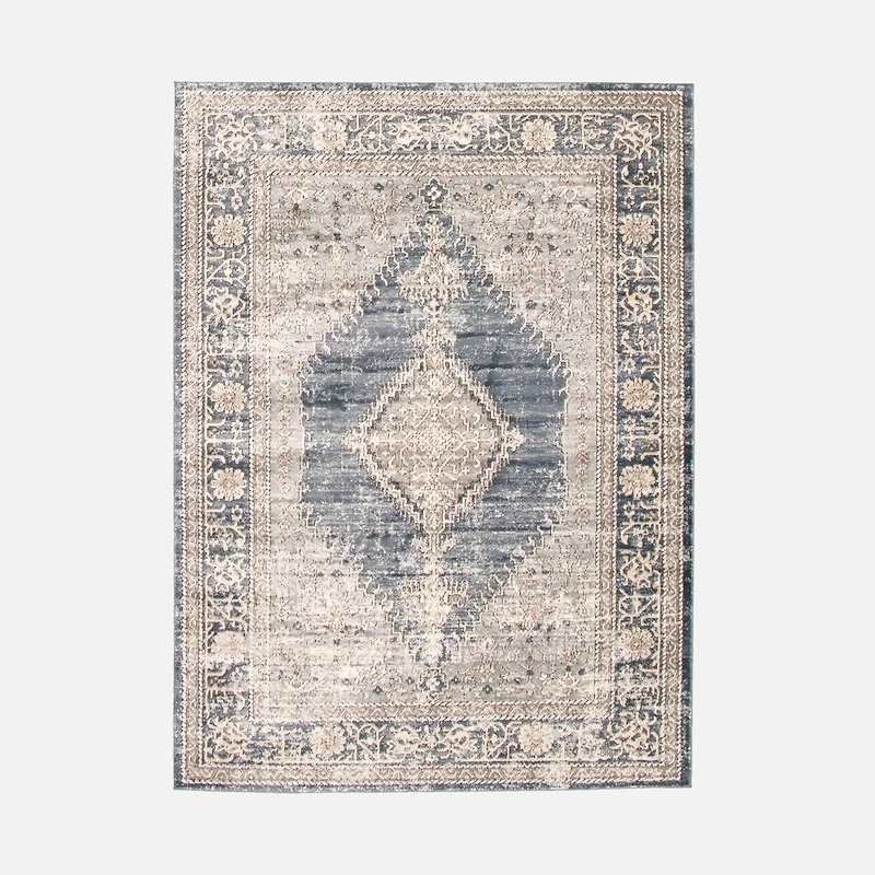 Bijani Blue Rug - 79" x 114"