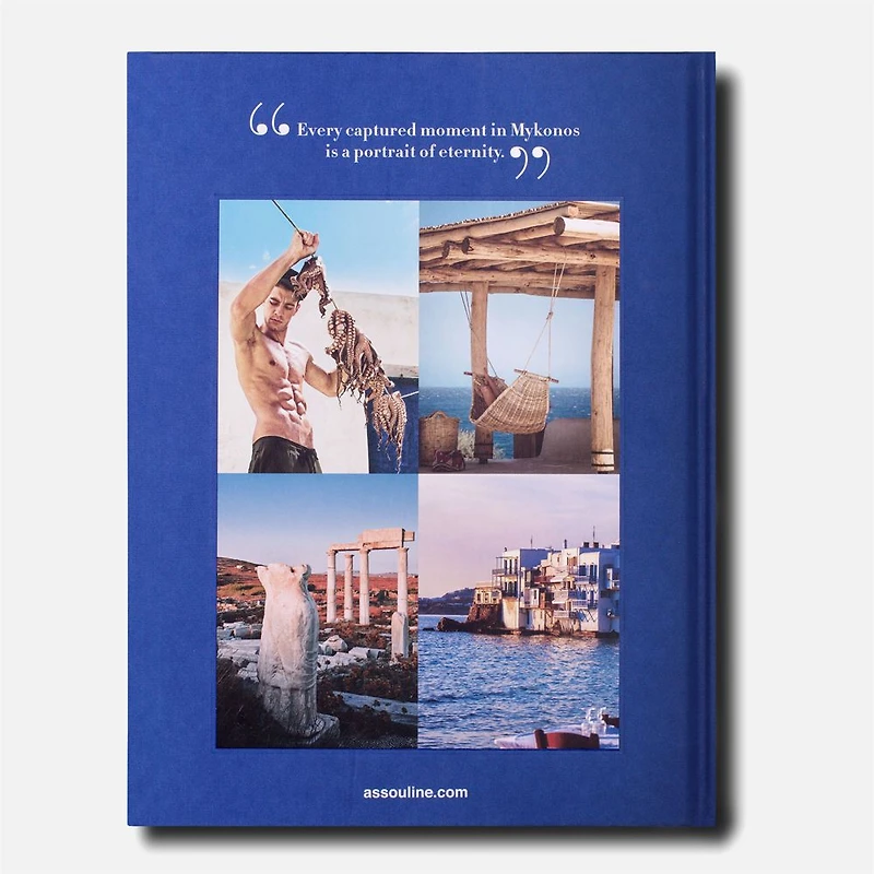 Beau livre de photographies décoratifs par Assouline - « Mykonos Muse »