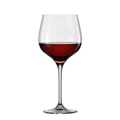 Set of 6 SensisPlus Grand Burgundy Glasses by Eisch