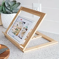 Danesco Bamboo Recipe Book Holder
